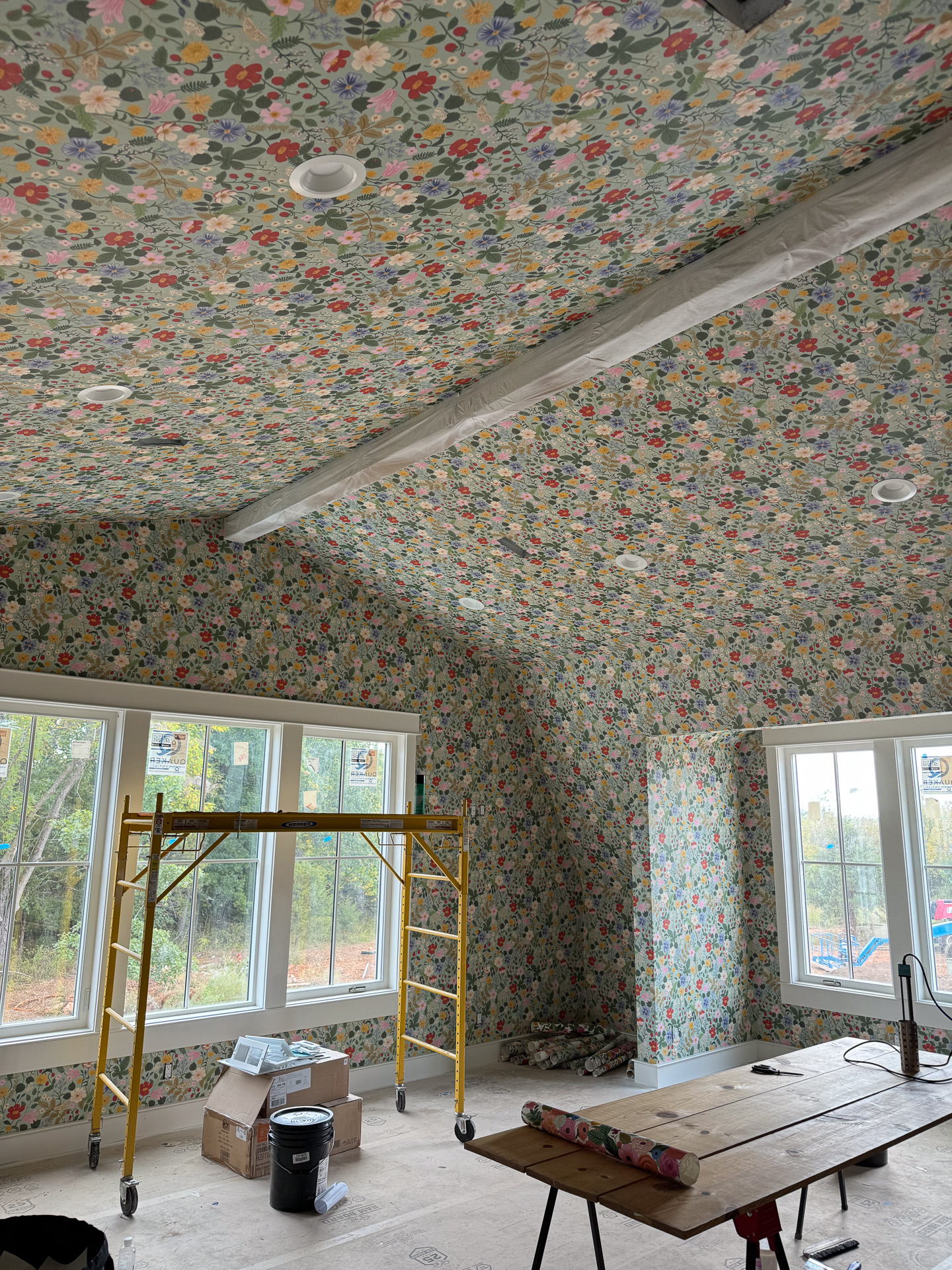 Wallpaper installation